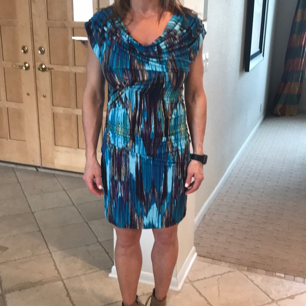 Josie Natori rushed dress